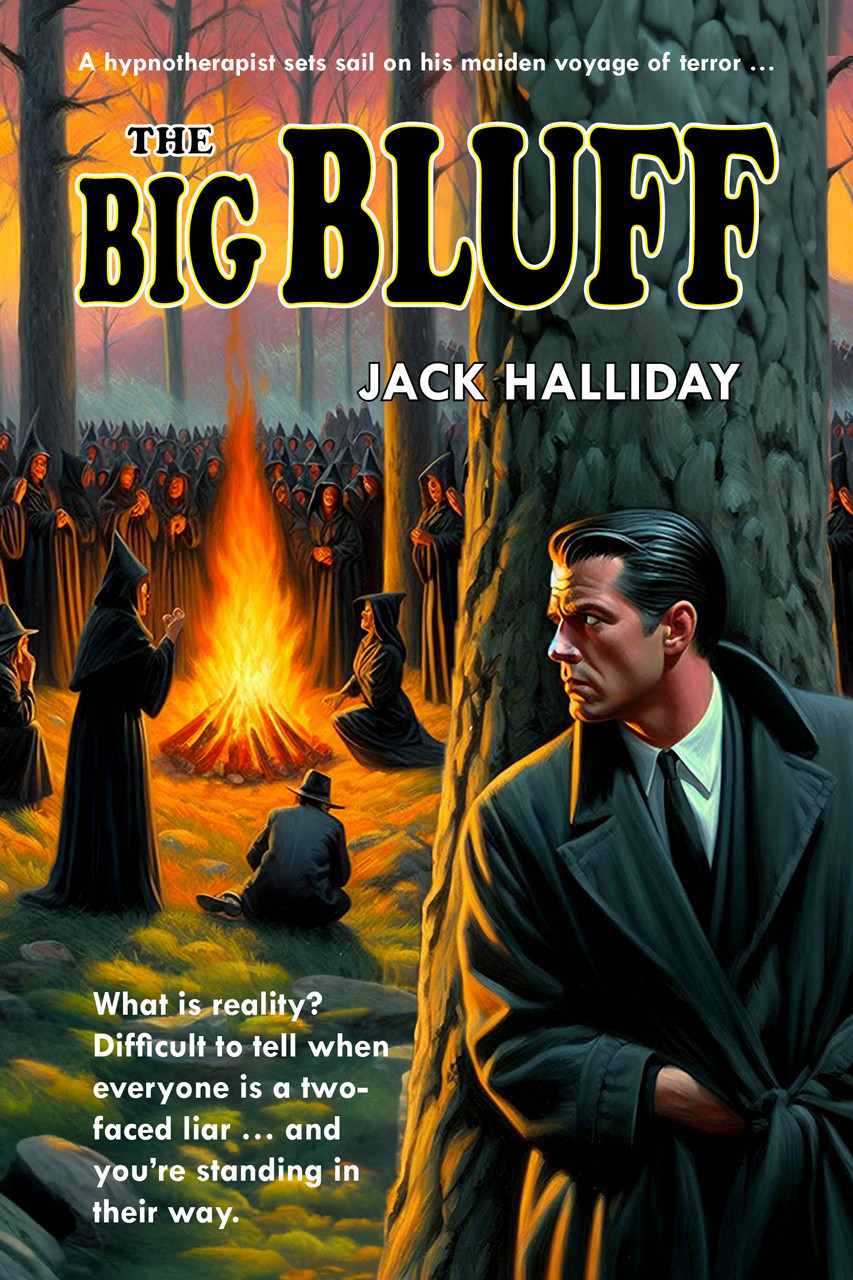 Cover of The Big Bluff by Jack Halliday